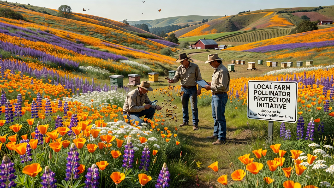 Ridge Valleys Wildflower Surge Fuels New Pollinator Protection Initiatives Across Local Farms
